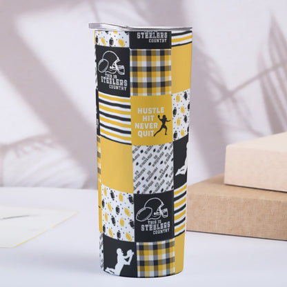 Custom 20OZ Straight Cup With Sliding Lid For The USA