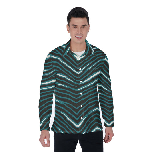 Philadelphia Football Game Day All-Over Print Men's Long Sleeve Shirt
