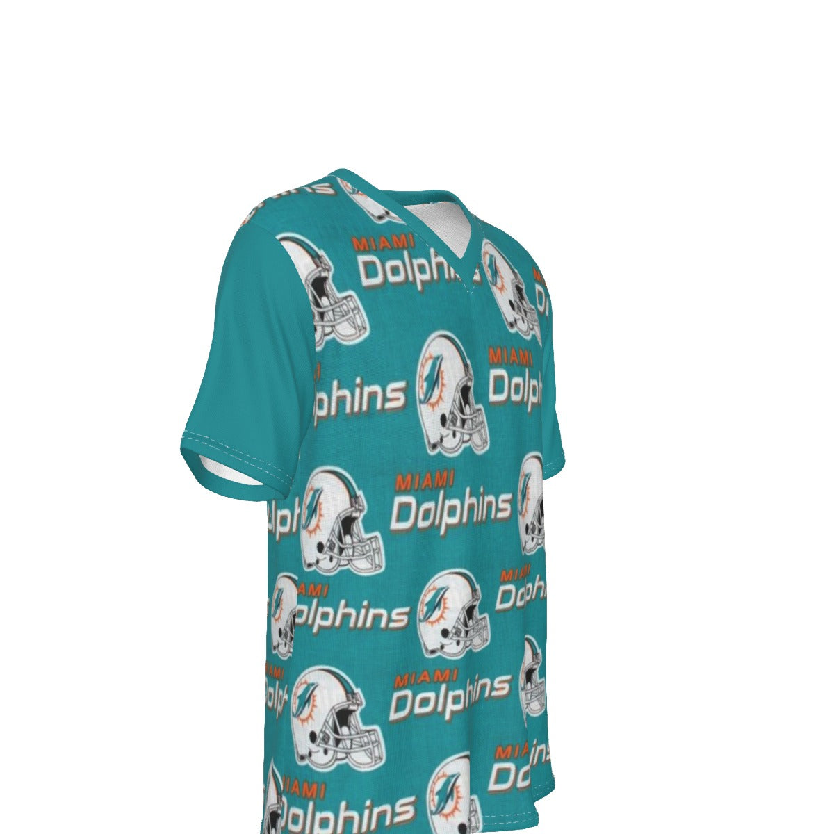 Miami Football Game Day All-Over Print V-Neck T-Shirt