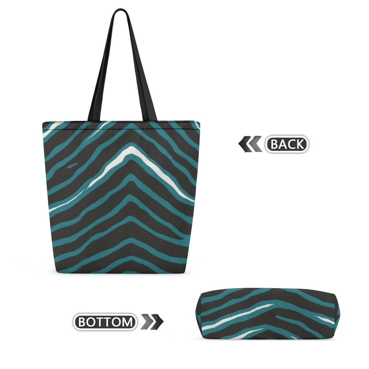 Philadelphia Football Game Day Canvas shopping bag