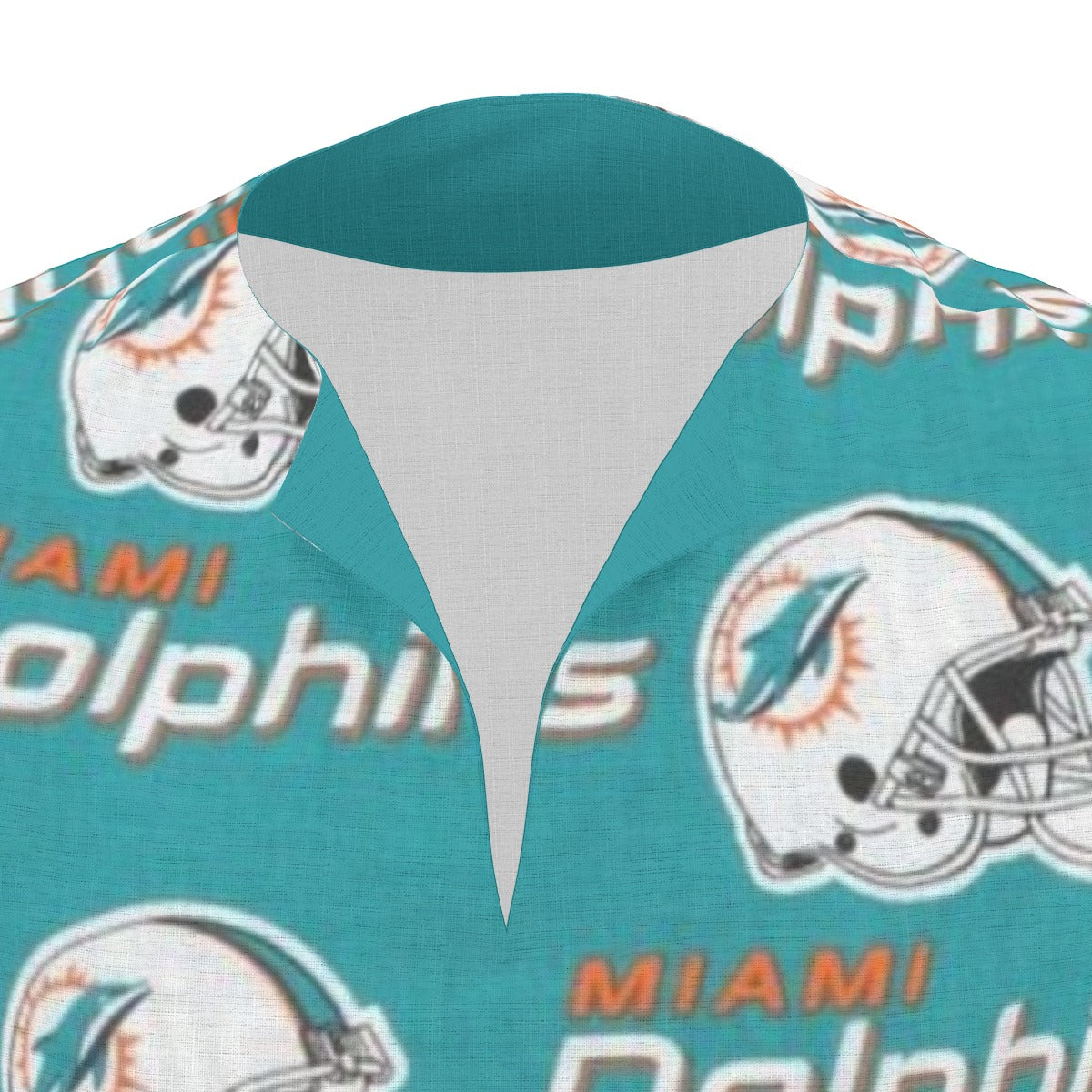 Miami Football Game Day All-Over Print  Men's African Dashiki Shirt