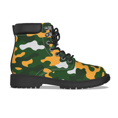 Green Bay Football Game Day All-Over Print Men's Short Boots