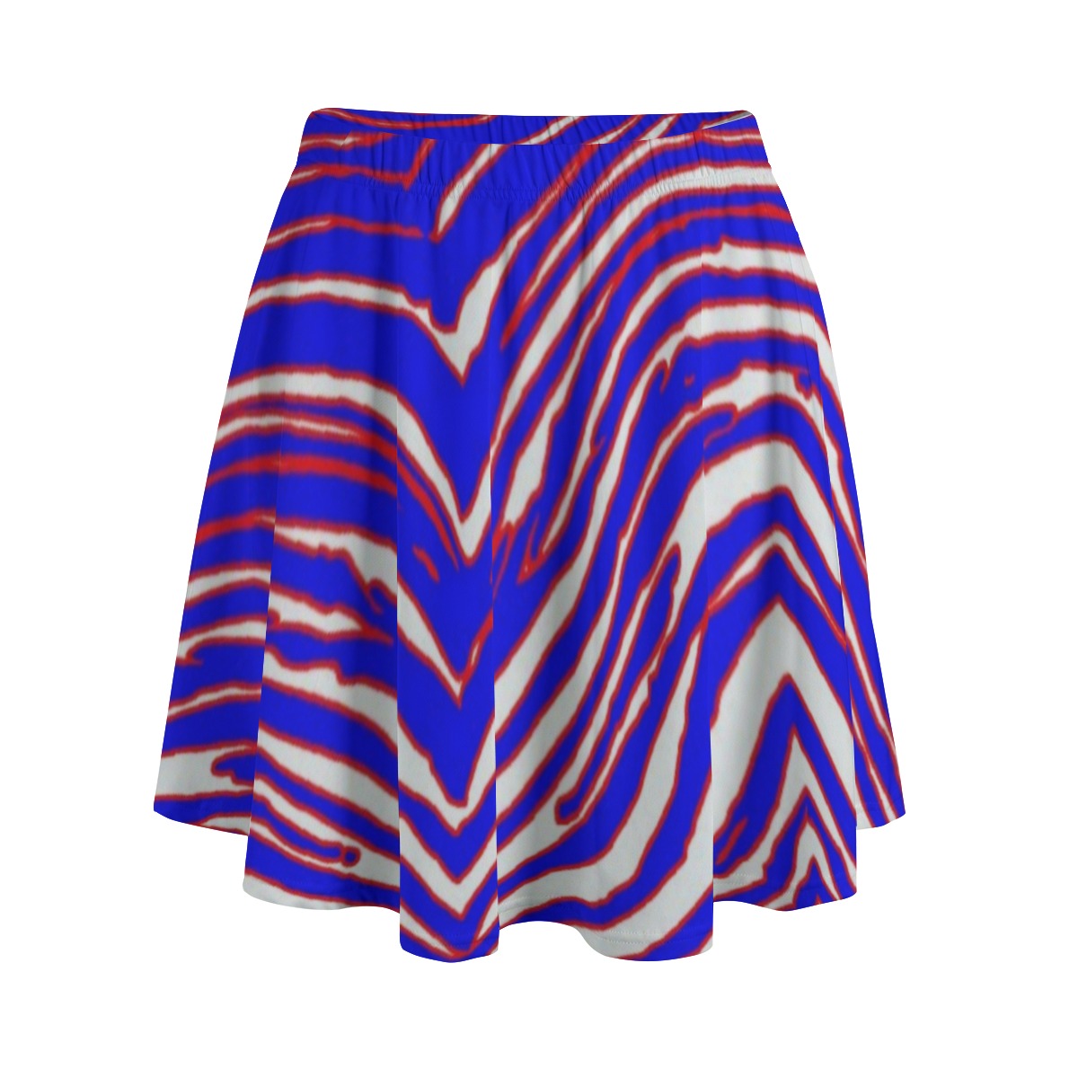 Buffalo Bills Zubaz  Women's Bazyrey Skirts With pocket