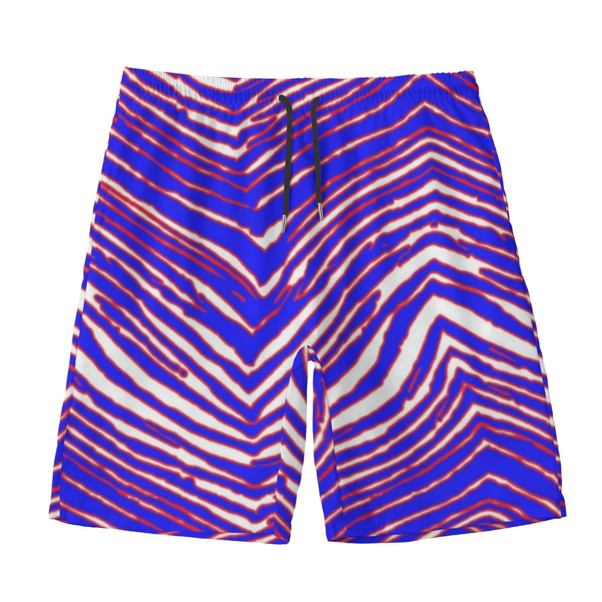 Buffalo Bills Zubaz Men‘s Beach Shorts With Lining