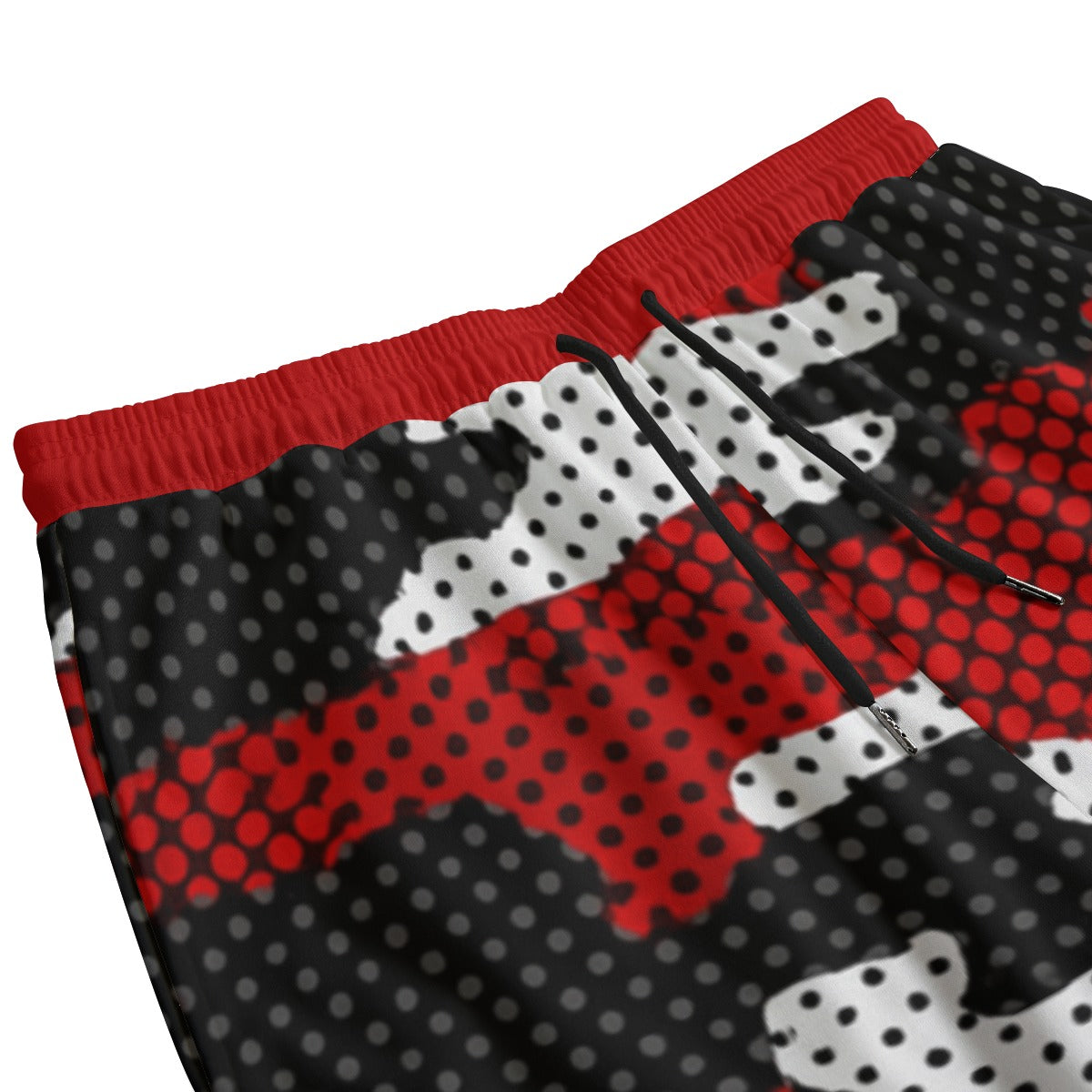 Urban Legend Cincinnati Red Black Camo Sweatpants With Waistband