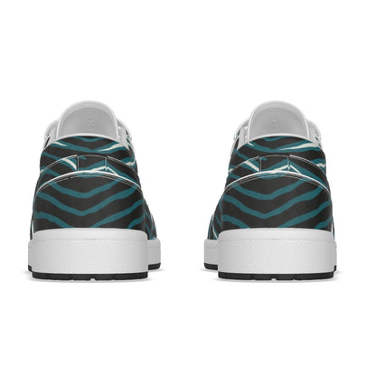 Philadelphia Football Game Day Men's Low State Leather Stitching Shoes