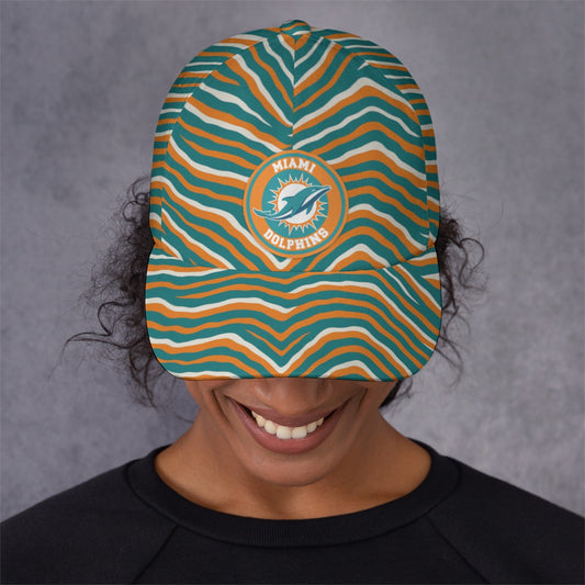 Miami Football Game Day All-Over Print Peaked Cap