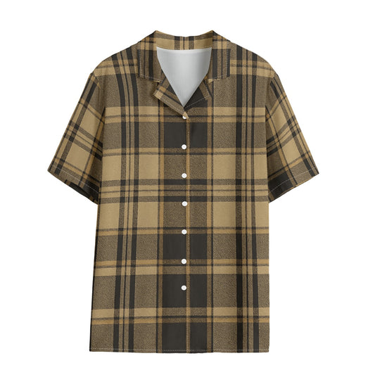 Colorado Tartan Plaid Women's Hawaii Shirt | Rayon