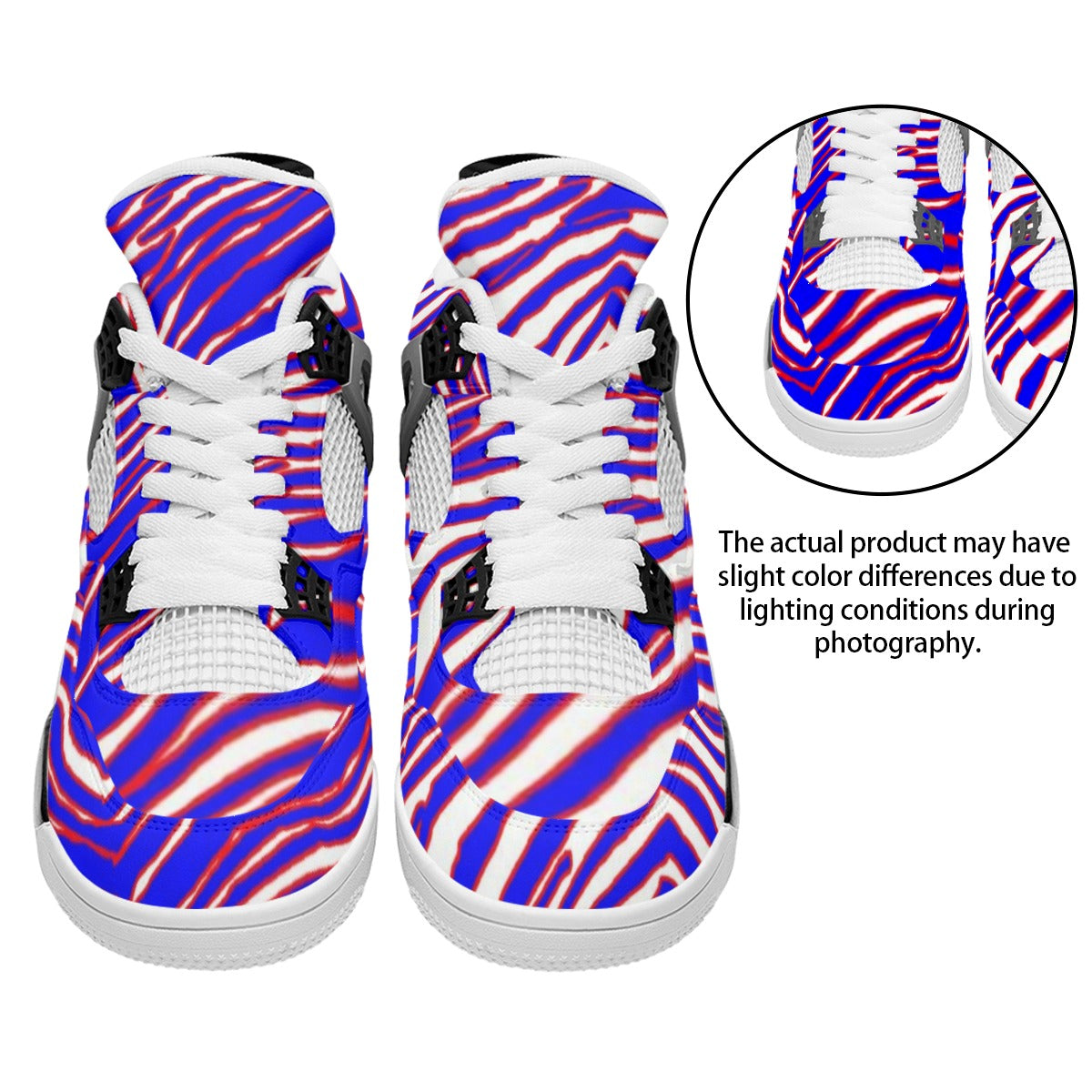 Buffalo Bills Zubaz Men's Air Cushion Basketball Shoes