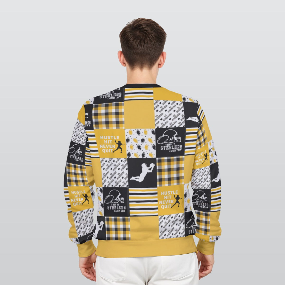 All-Over Print Men's Heavy Fleece Sweatshirt