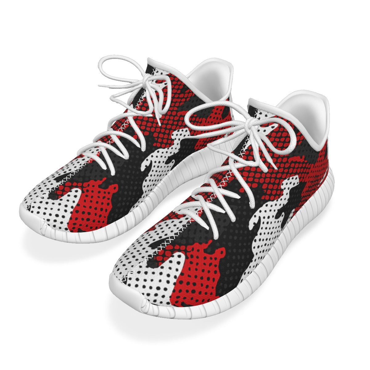 Urban Legend Utah Utes Red Black White Camo Coconut Sneakers Shoes
