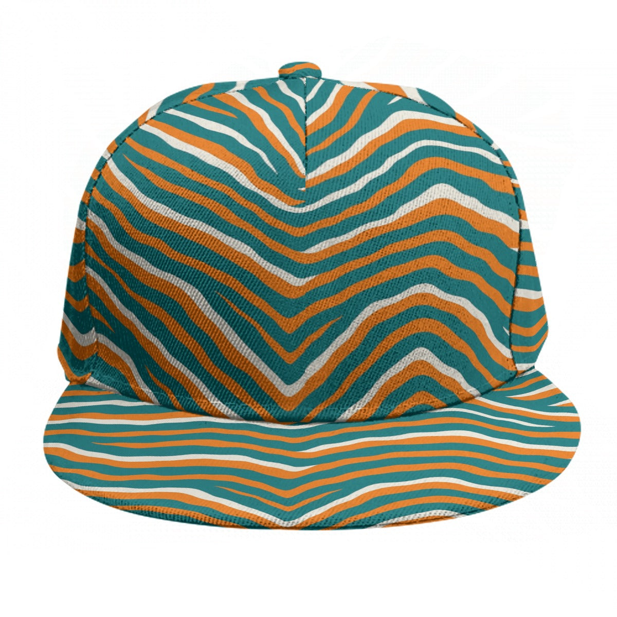 Miami Football Game Day Baseball Cap With Flat Brim