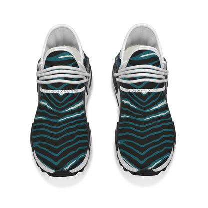 Philadelphia Football Game Day All-Over Print Men's Mesh Sneakers