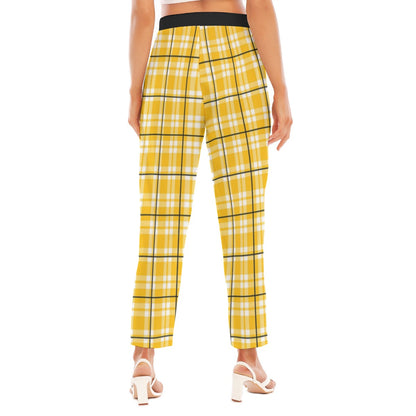 All-Over Print Women's Loose Straight-leg Pants