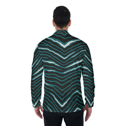 Philadelphia Football Game Day All-Over Print Men's Long Sleeve Shirt