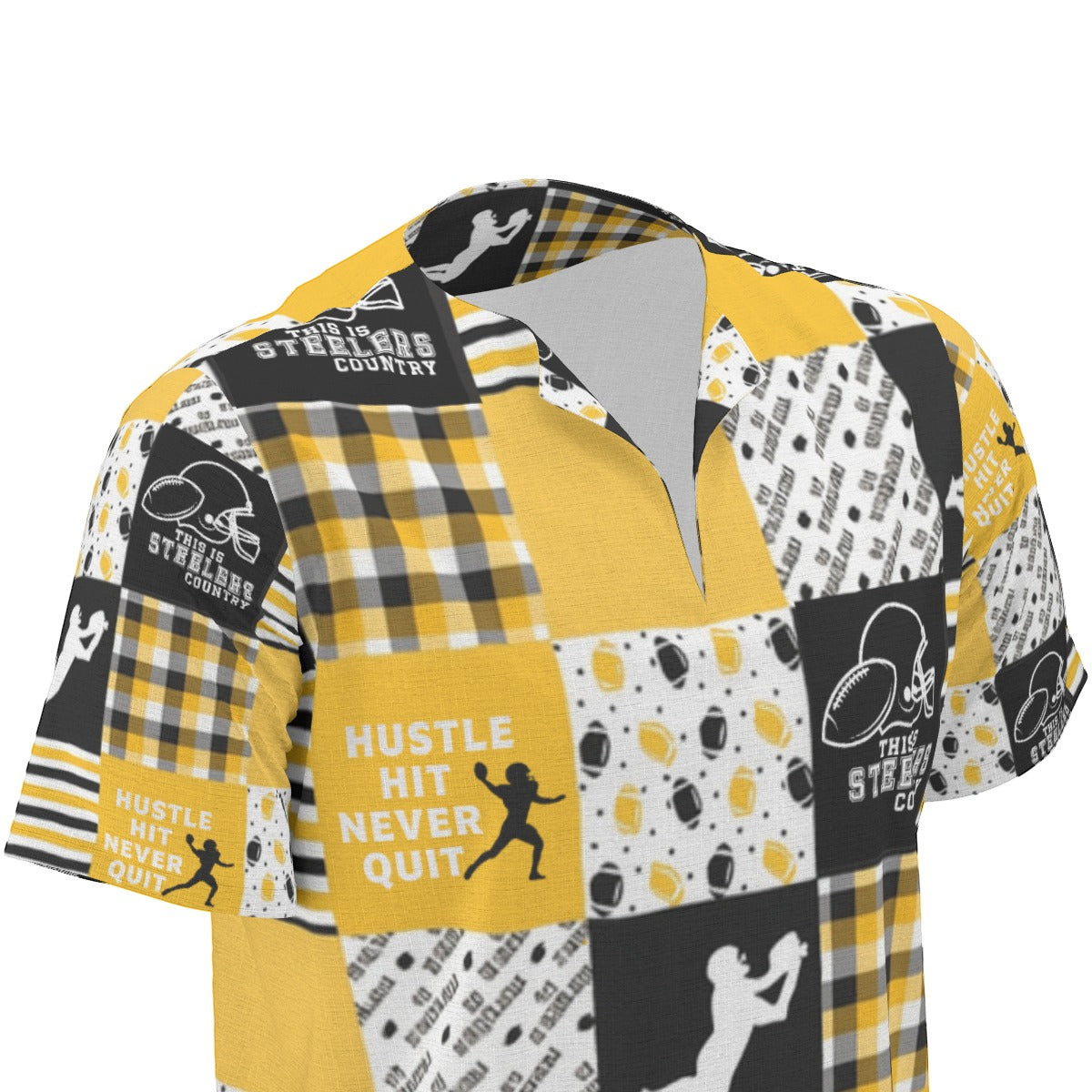 All-Over Print  Men's African Dashiki Shirt