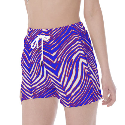 Buffalo Bills Zubaz Wide Waistband Sport Shorts