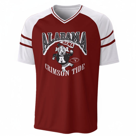Alabama - Crimson Tide V-Neck Short Sleeve T-Shirt