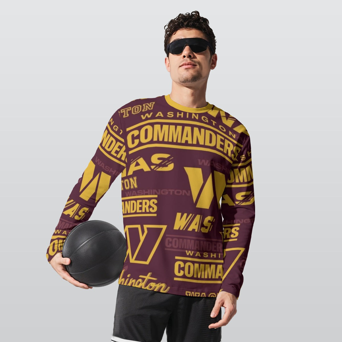 Washington Commanders Long Sleeve T-Shirt | 190GSM Cotton
