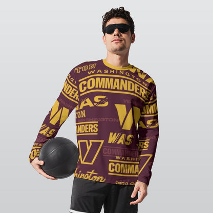 Washington Commanders Long Sleeve T-Shirt | 190GSM Cotton