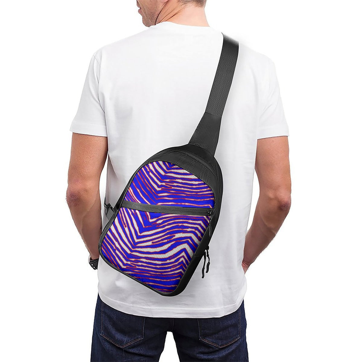 Buffalo Bills Zubaz Folding chest bag