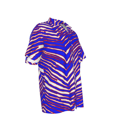 Buffalo Bills Zubaz Men's Hawaiian Shirt With Pocket