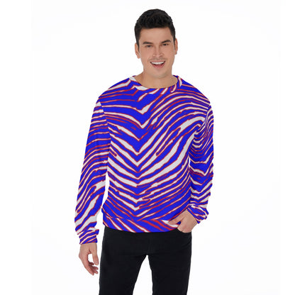 Buffalo Bills Zubaz Men's Thicken Sweater