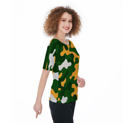 Green Bay Football Game Day All-Over Print Women's T-Shirts