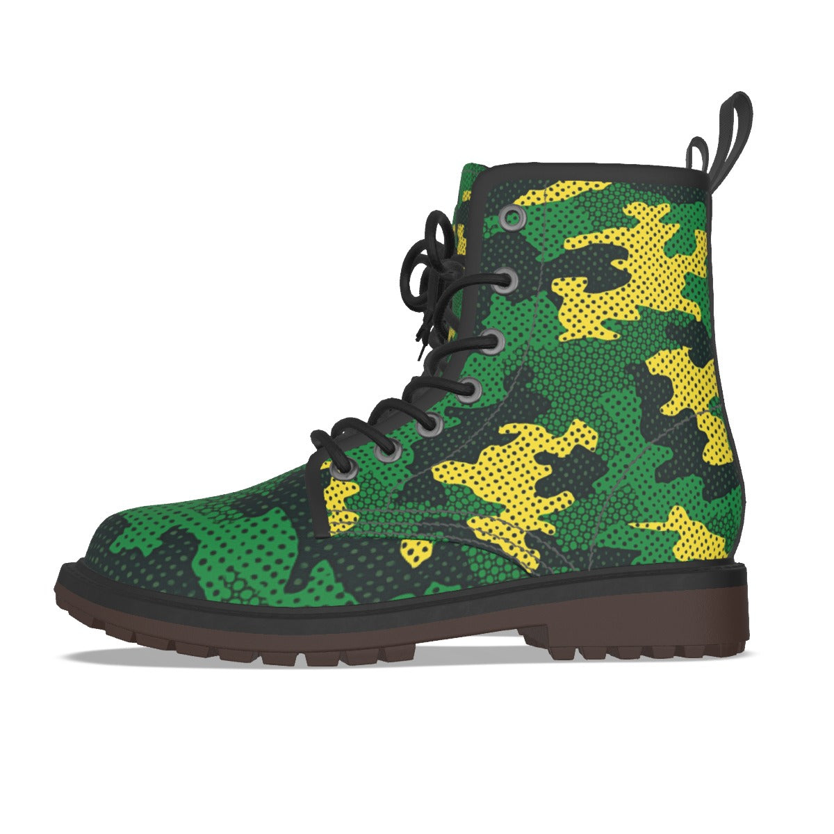 Urban Legend Oregon Ducks Green Yellow White Camo Martin Short Boots
