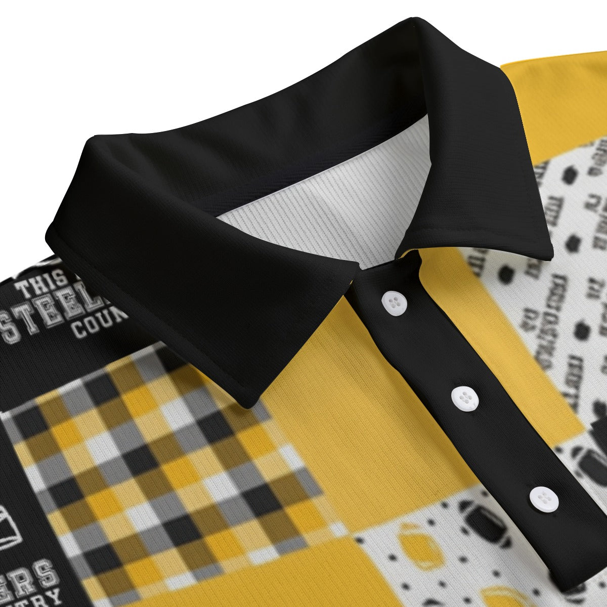 Pittsburgh Steelers Unisex Lapel Collar Sweater
