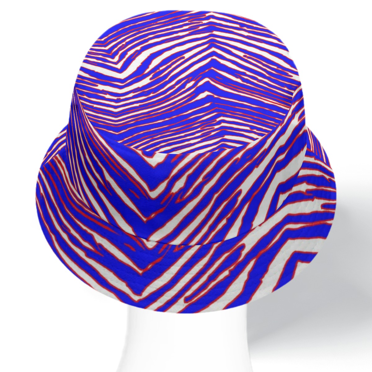 Urban Loegend Zubaz  Buffalo Bills  Double-Side Printing Bucket Hat