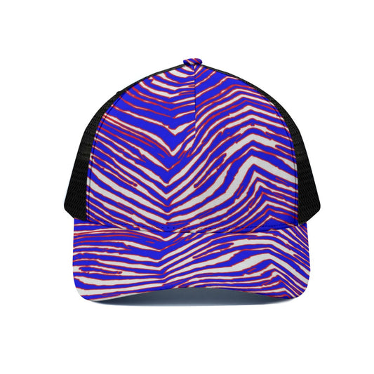 Buffalo Bills Zubaz Unisex Trucker Hat With Black Half-mesh