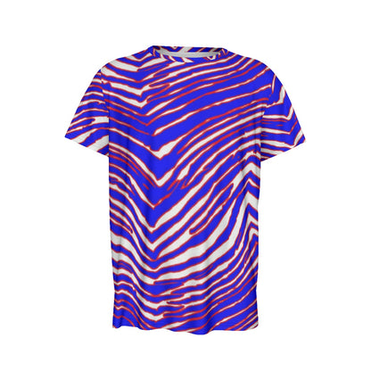 Buffalo Bills Zubaz Men's Round Neck Short Sleeve T-Shirt