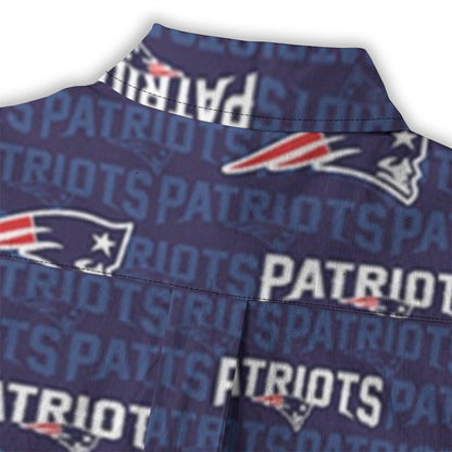 New England Football Game Day All-Over Print Women's Shirt | 125GSM Cotton