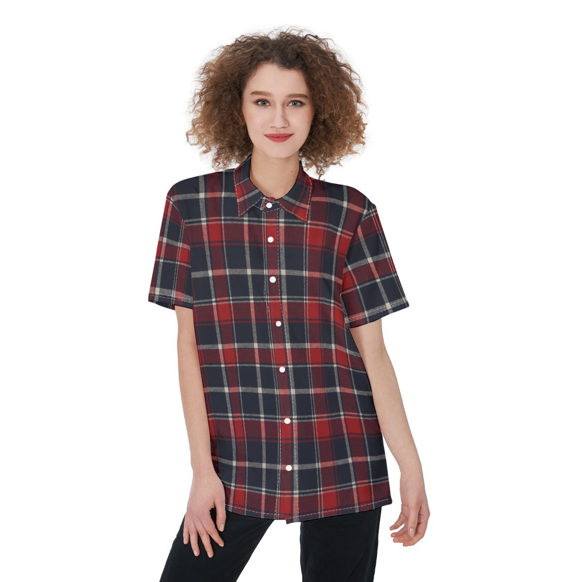 Mississippi Tartan Plaid Ole Miss Rebels Women's Shirt