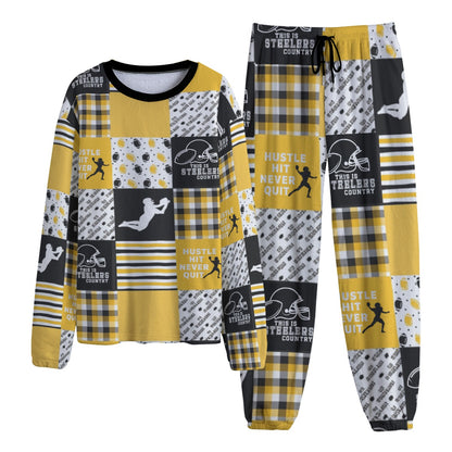 All-Over Print Unisex Thicken Pajama Suit