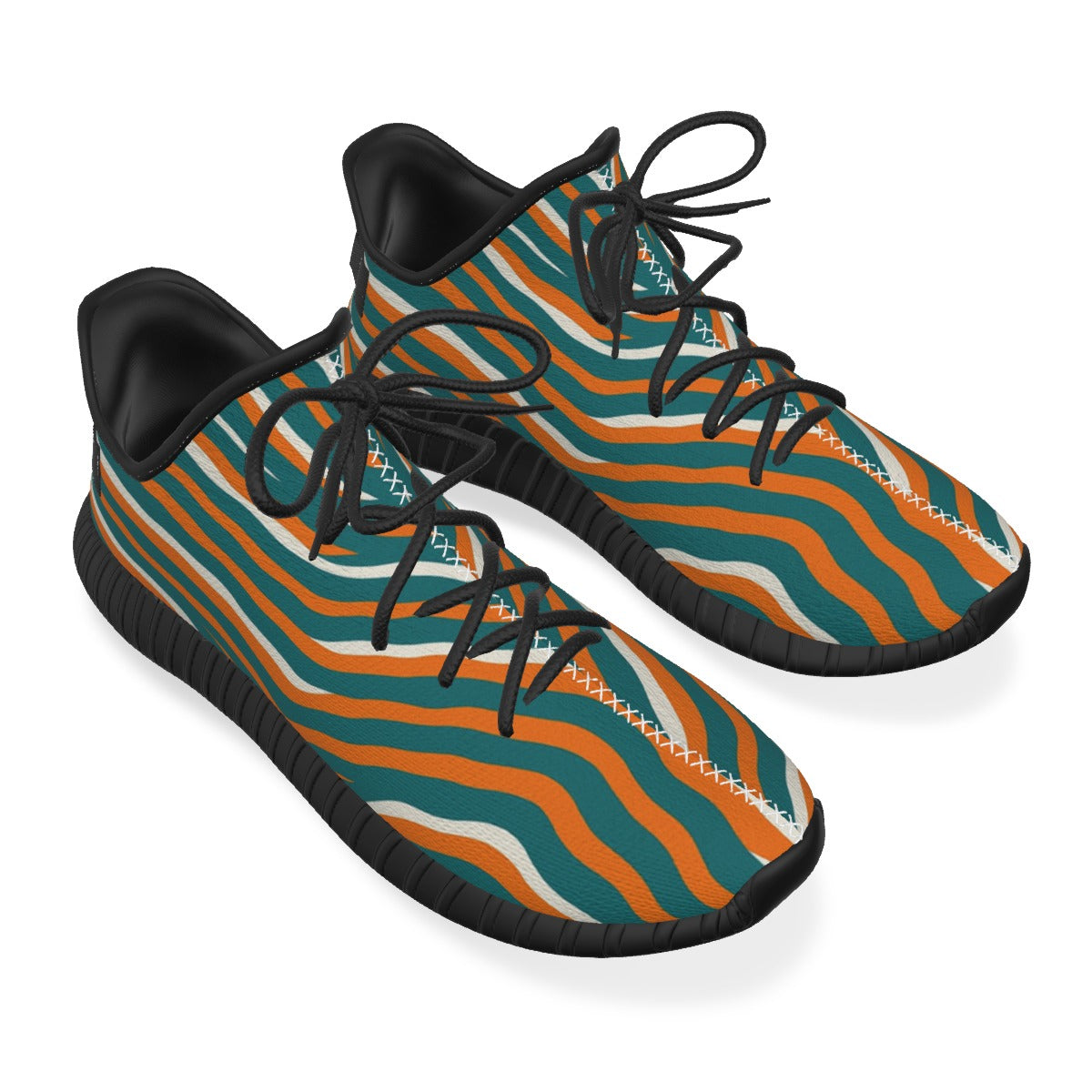 Miami Football Game Day All-Over Print Men's Coconut Shoes