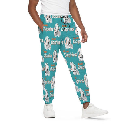 Miami Football Game Day All-Over Print Unisex Pants | 310GSM Cotton