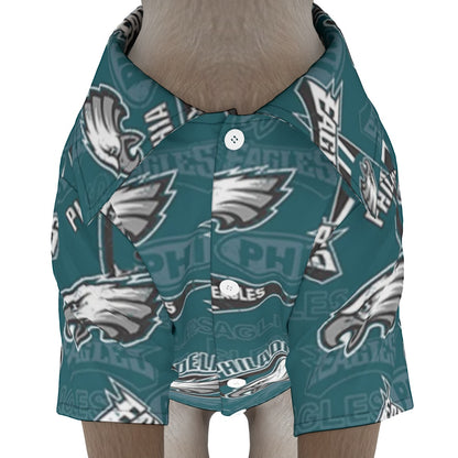 Philadelphia Football Game Day All-Over Print Pet‘s Hawaiian Shirt