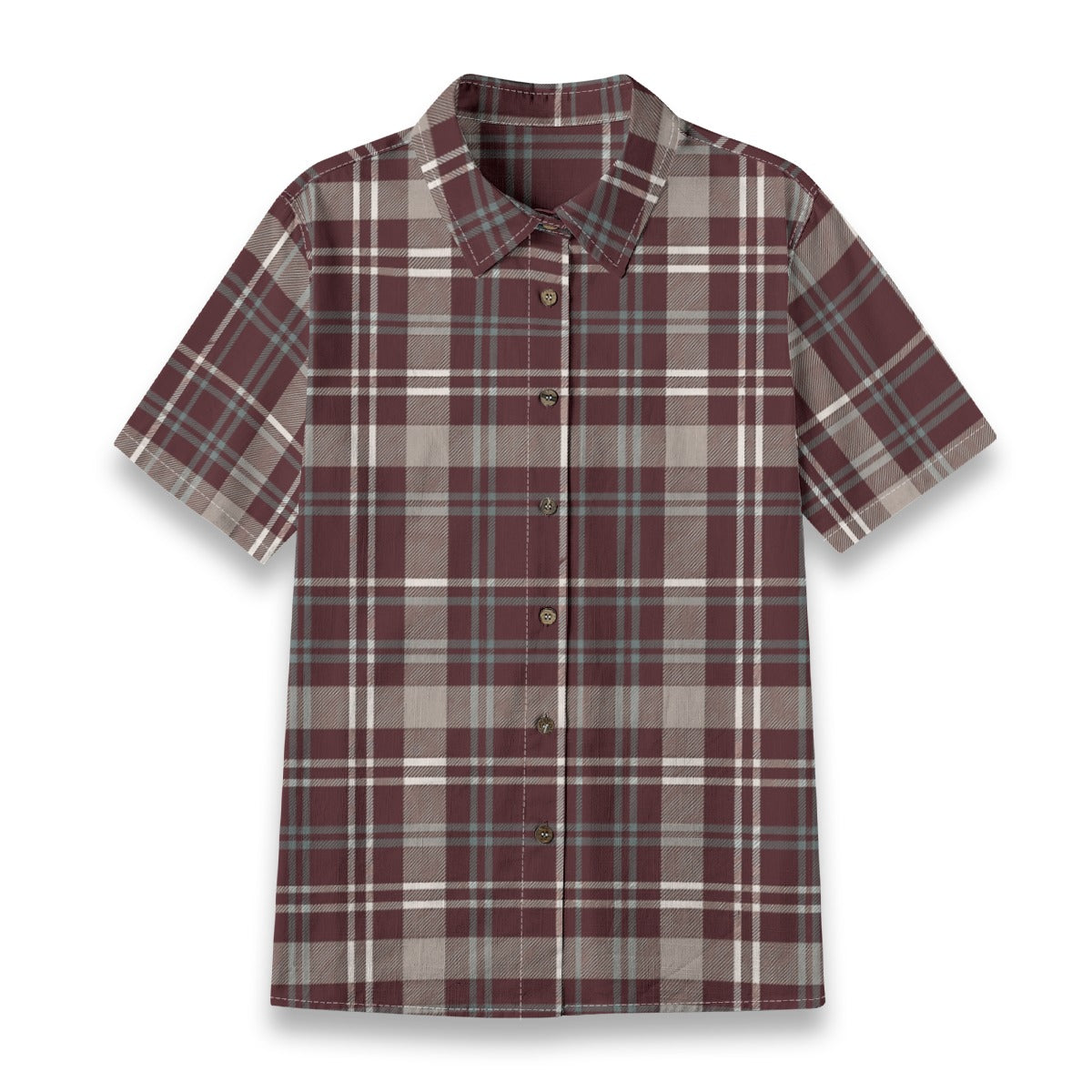 Texas Tartan Plaid A&M - Aggies  Women's Shirt | 125GSM Cotton