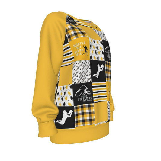 All-Over Print Women's Raglan Sleeve Sweatshirt