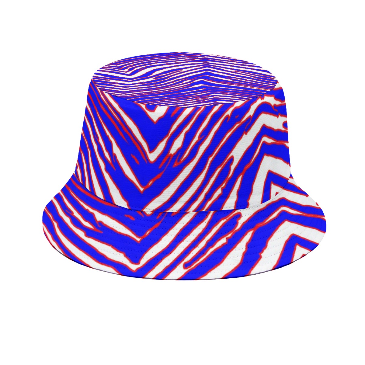 Buffalo Bills 716 Zubaz Pattern Bucket Hat – Game Day Streetwear Style