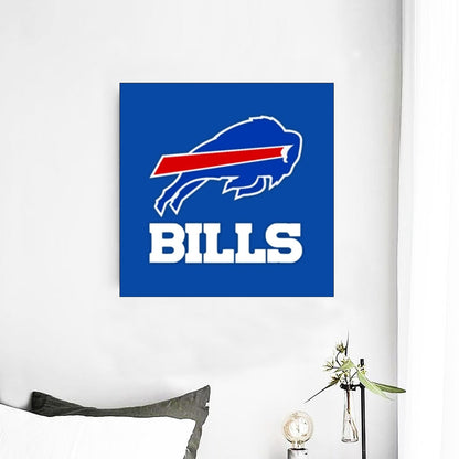 Buffalo Bills Zubaz Framed Single Piece Mural | Square