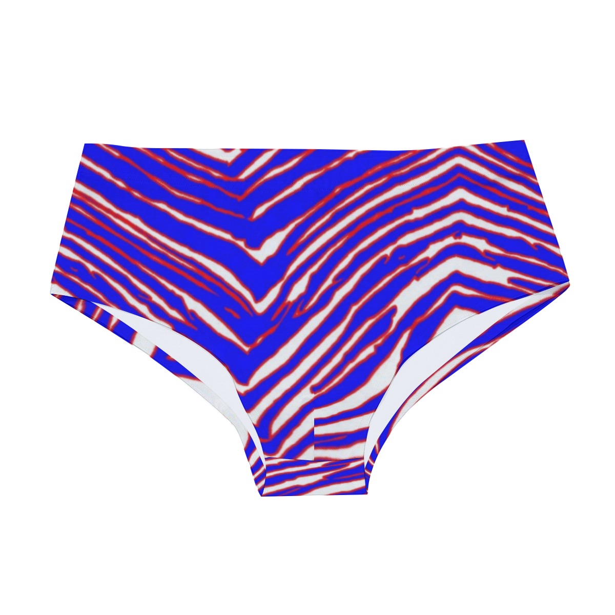 Buffalo Bills Zubaz Men's Triangle Swim Trunks