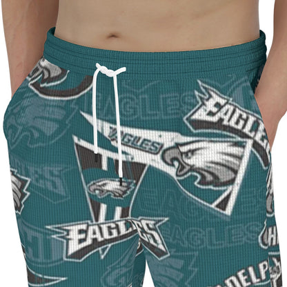Philadelphia Football Game Day All-Over Print Men'S Thick Sweatpants