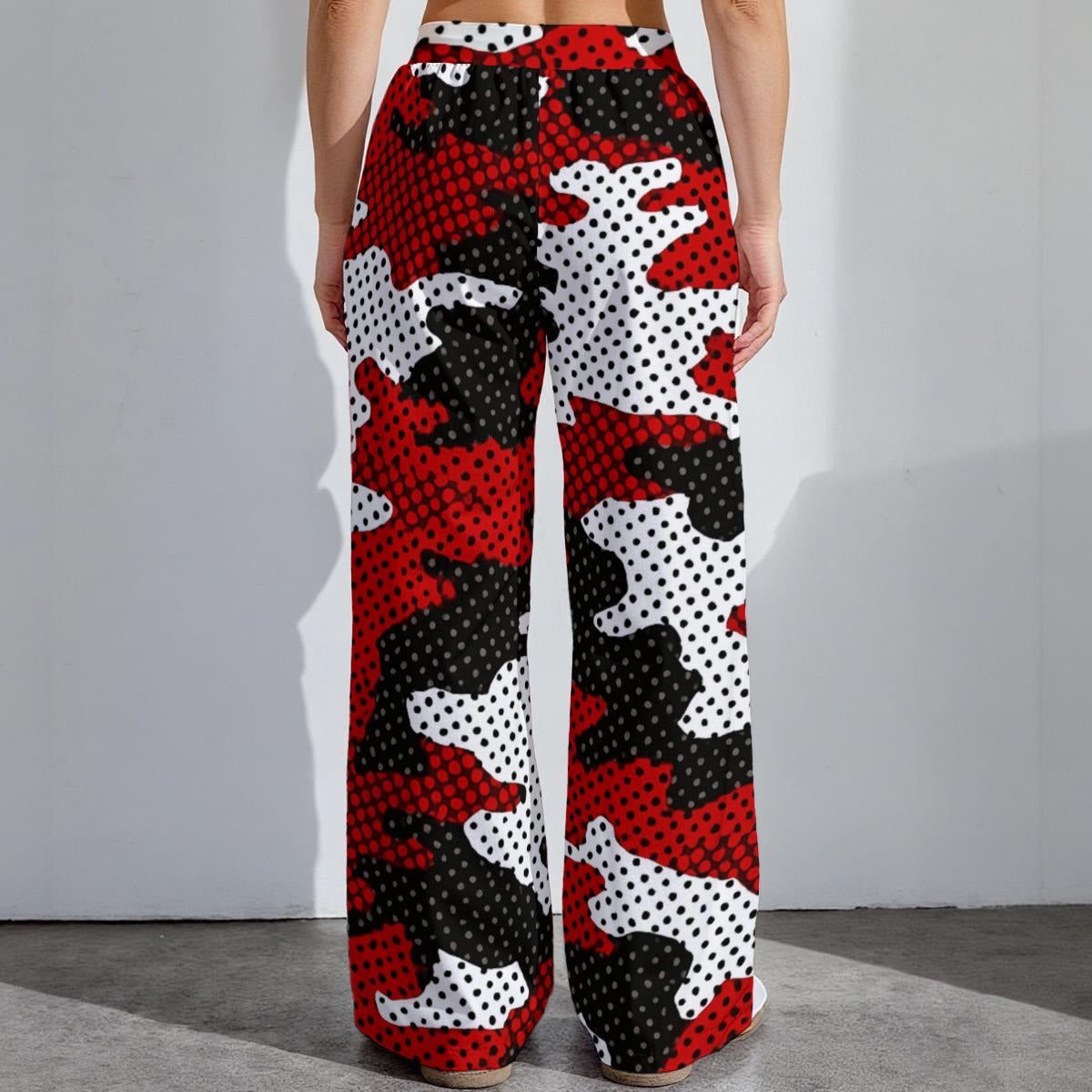 Louisville - Cardinals camo Women's High-Stretch Casual Pants|290GSM