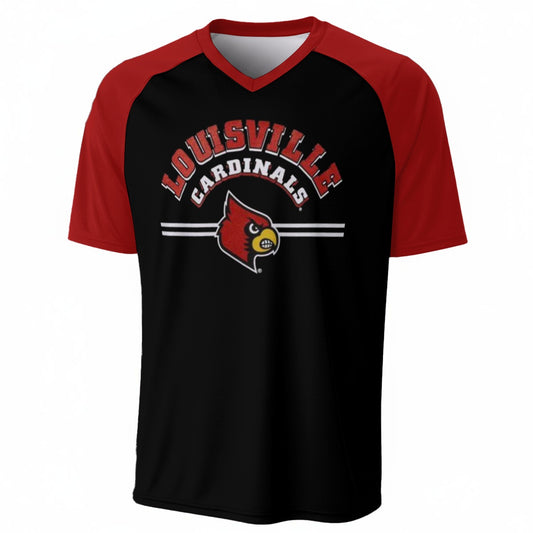 Louisville - Cardinals V-Neck Short Sleeve T-Shirt