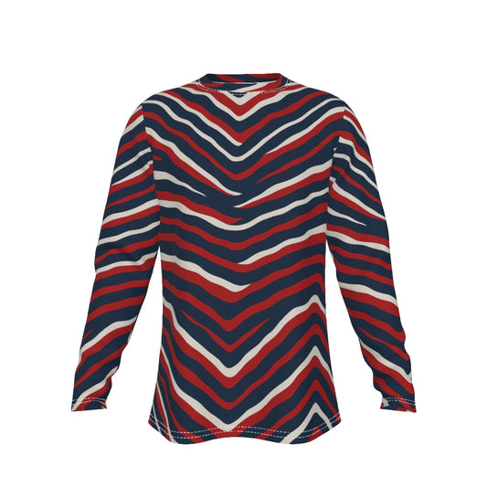 New England Football Game Day All-Over Print Long Sleeve T-Shirt