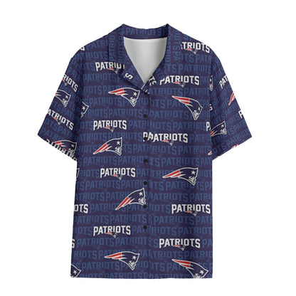 New England Football Game Day All-Over Print Women's Hawaii Shirt | Rayon