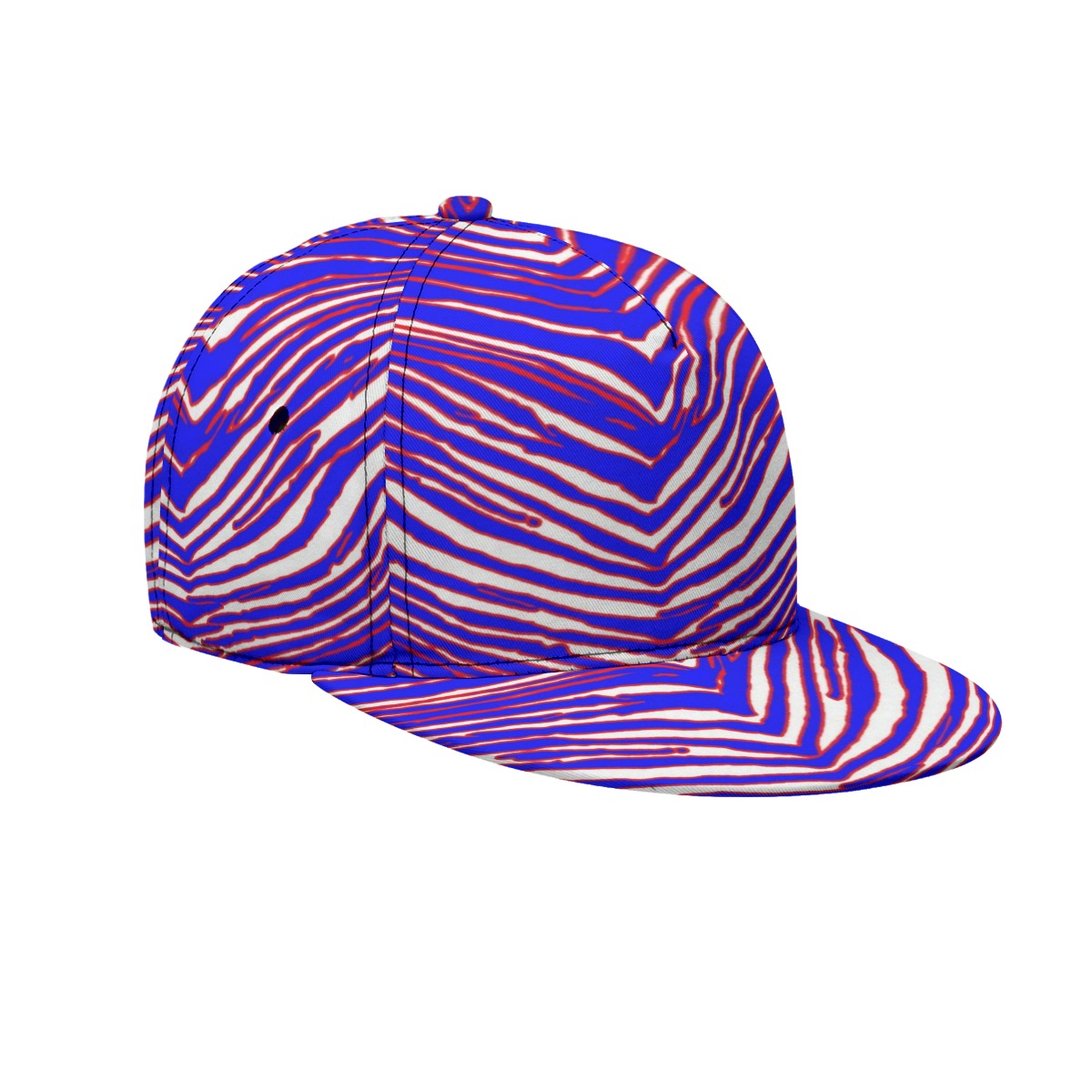 Buffalo Bills Zubaz Flat-Brim Baseball Cap With Box